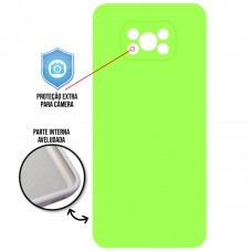 Capa Xiaomi Poco X3/Poco X3 Pro/Poco X3 NFC - Cover Protector Verde Limão